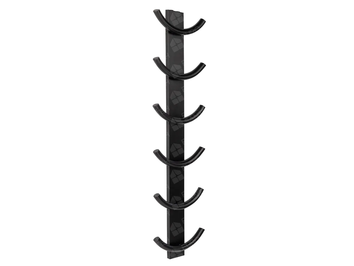 LOJIMAX designer towel warmer, OXY collection, right view