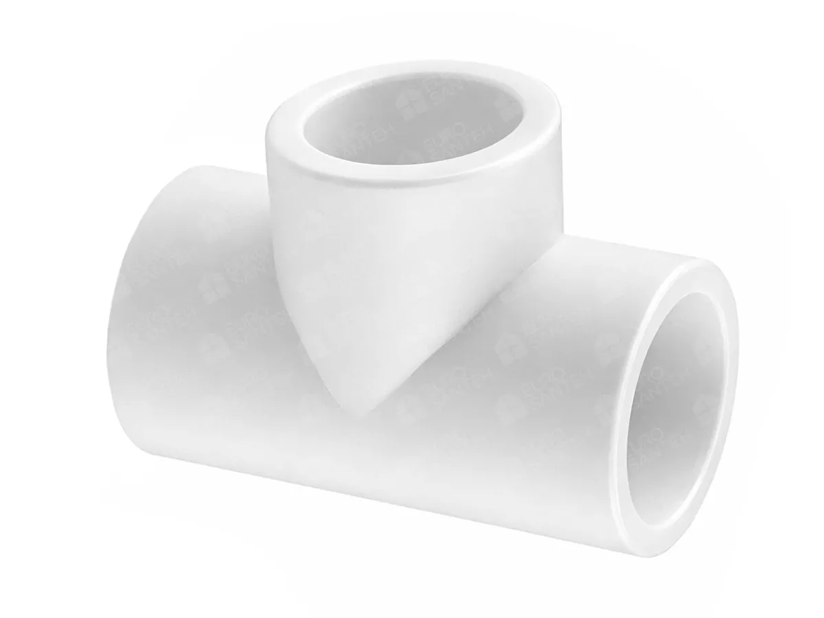 Polypropylene tee (PPR) d.63, front view