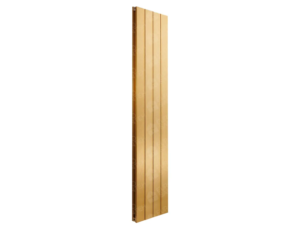 Radiator decorativ LOJIMAX KALSEDON DOUBLE, vedere din stânga