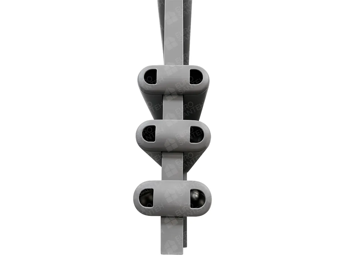 Designer towel warmer LOJIMAX VERO collection, close-up view