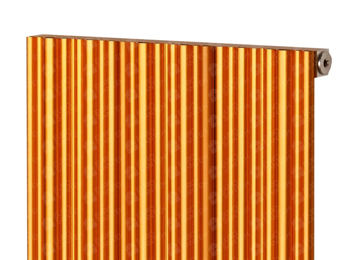 Designer radiator LOJIMAX BAMBOO, close-up view