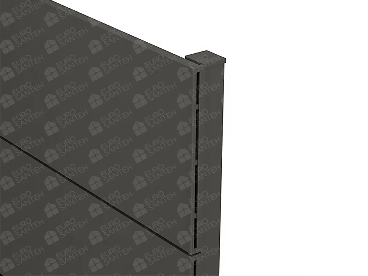 Calorifere decorativ LOJIMAX, colectia WEI HRZ, negru mat