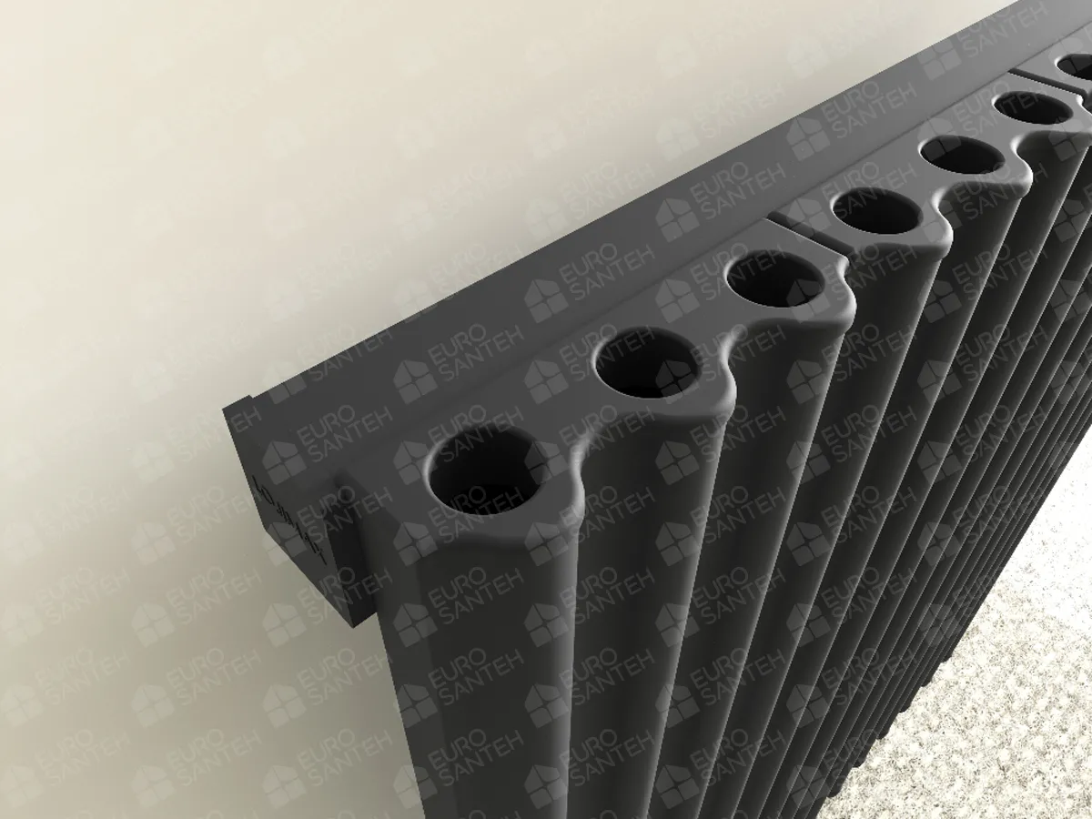 Calorifere decorativ LOJIMAX, colectia FIONA, negru mat