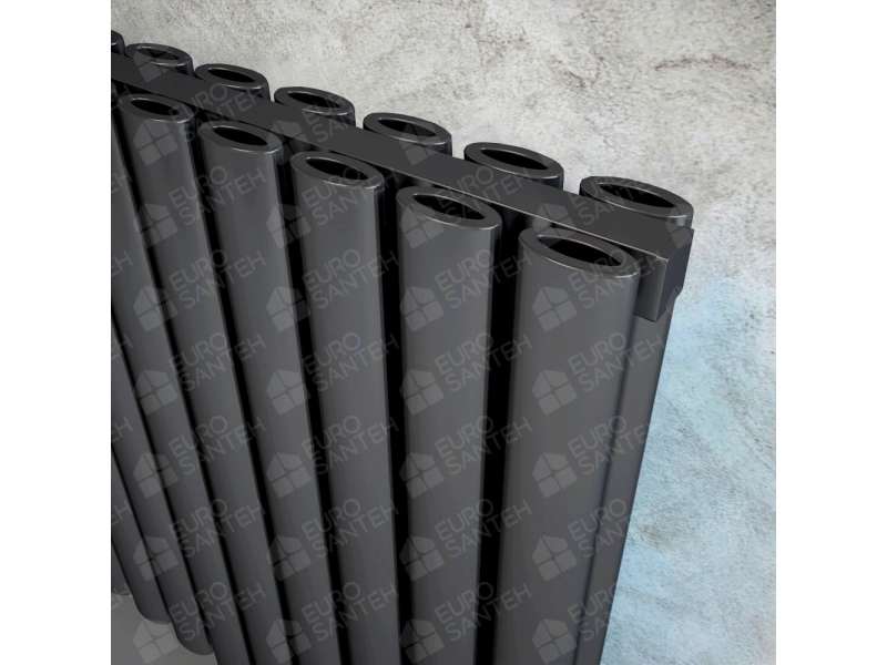 LOJIMAX radiator, BELLA DOUBLE  (Color Anthracite grey)