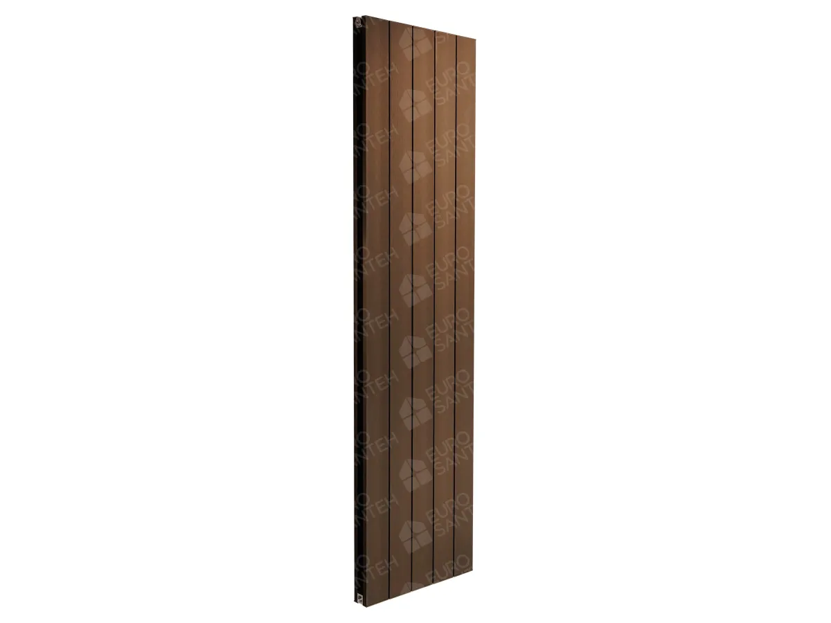 Radiator decorativ LOJIMAX KALSEDON DOUBLE, vedere din stânga