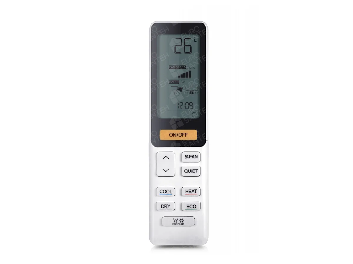 Remote control from indoor unit of the the cassette type HAIER