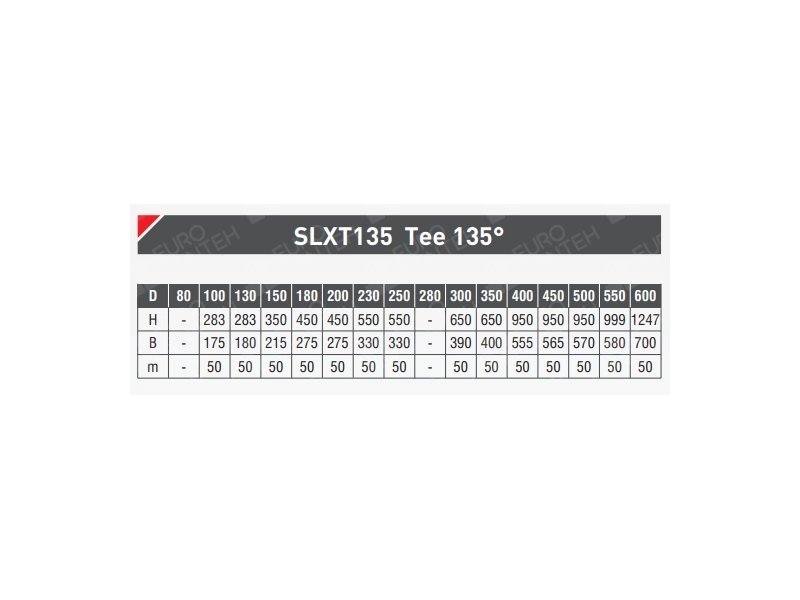 Тройник дымоходный 45° SOLINOX d.150 (inox 304)