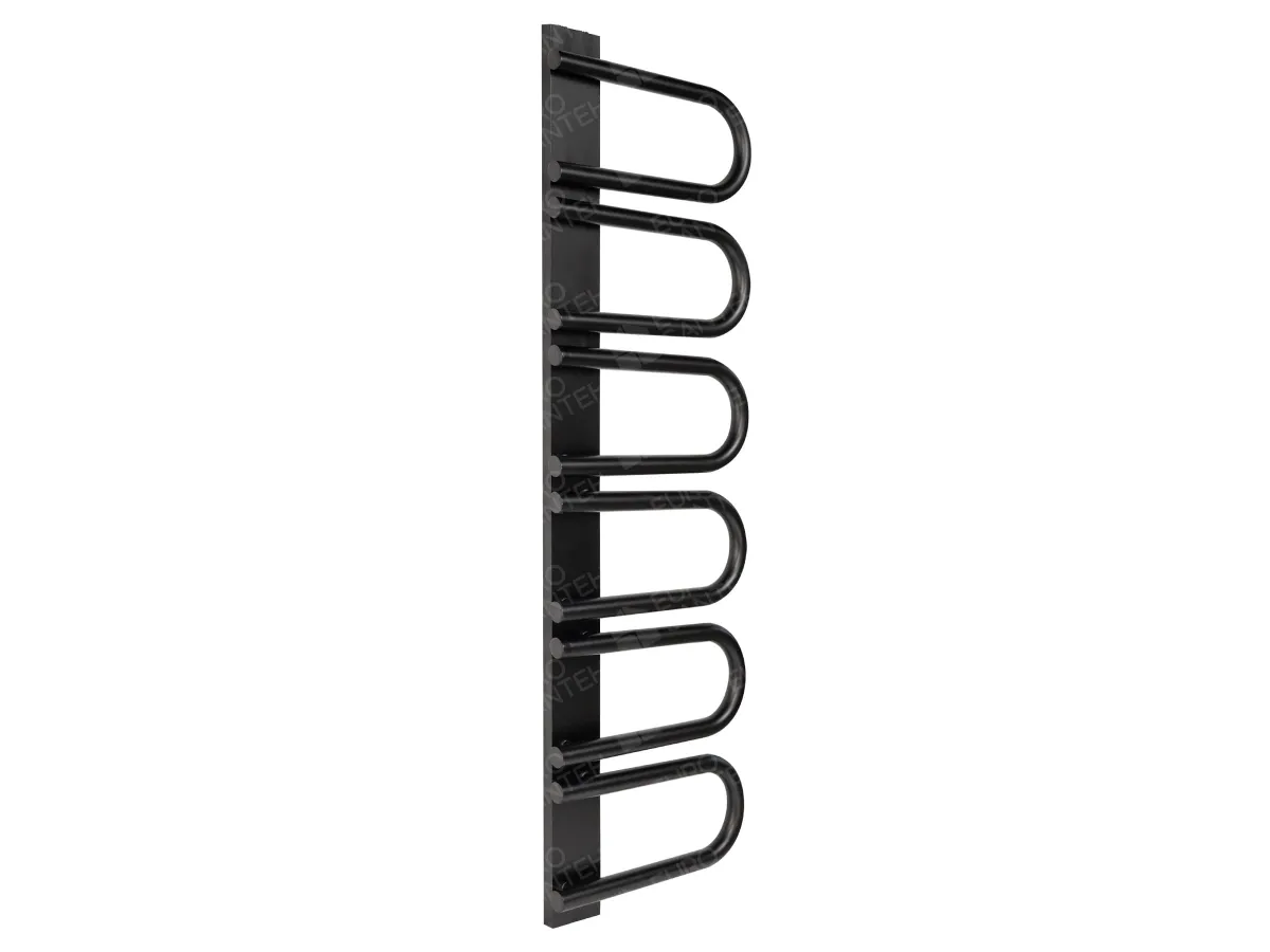 LOJIMAX designer towel warmer, PANA collection, right view