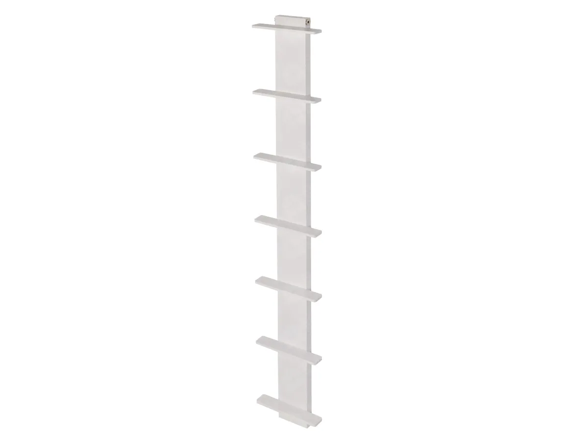 LOJIMAX designer towel warmer, CARETTA collection, left view