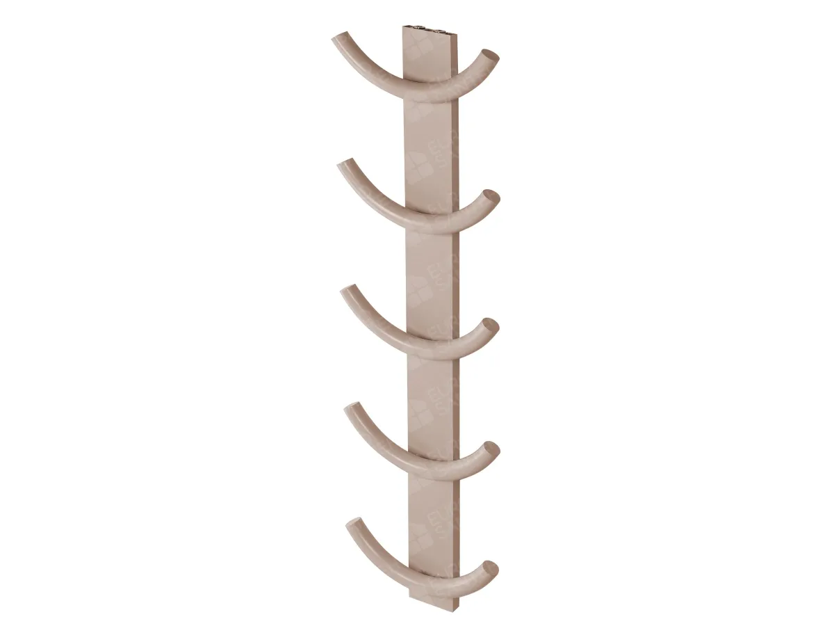 LOJIMAX designer towel warmer, OXY collection, left view