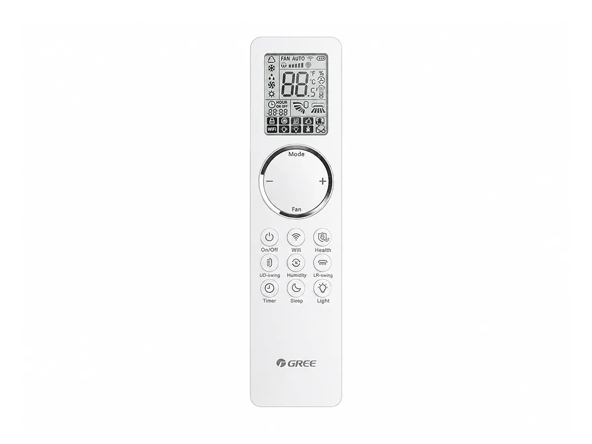 Пульт от кондиционера Gree AIRY CHAMPAGNE Inverter R32 GWH12AVCXD-K6DNA1A/I 12000 BTU