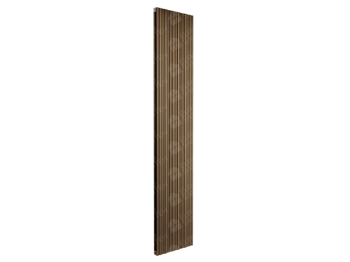 Designer radiator LOJIMAX BAMBOO DOUBLE, left view