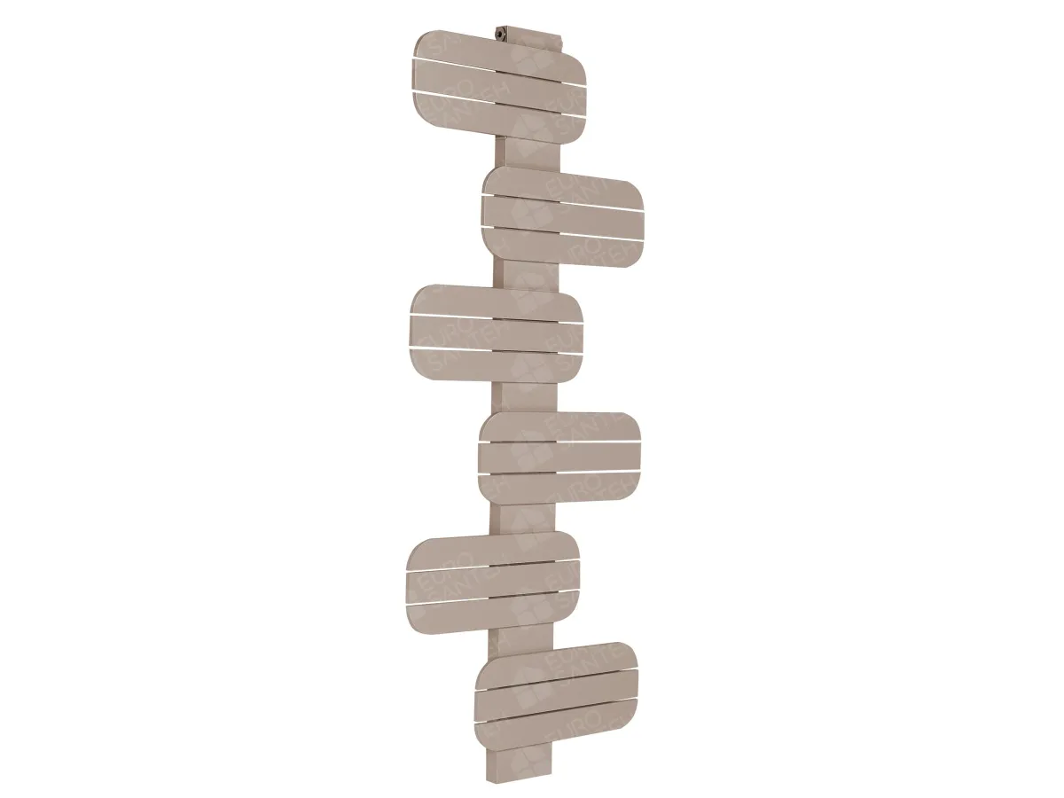 LOJIMAX designer towel warmer, BAMITO collection, right view