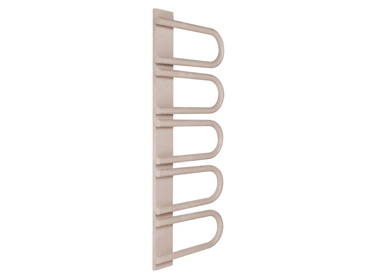 LOJIMAX designer towel warmer, PANA collection, right view
