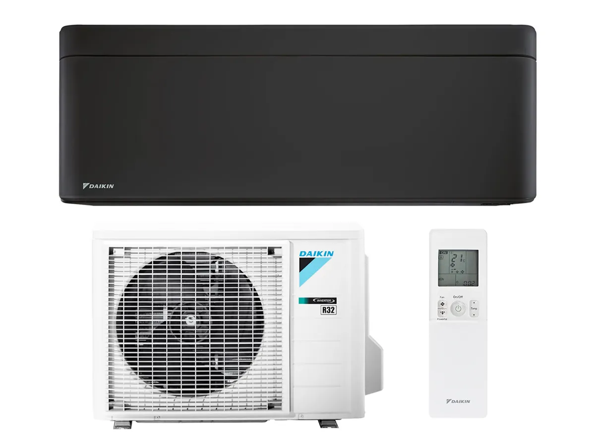 Внутренний и наружный блоки, пульт управления кондиционера DAIKIN Inverter R32 STYLISH