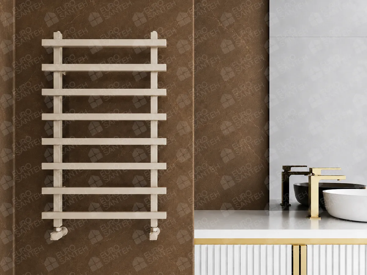 Uscător de prosoape de design CARISA, colecția BARON L, 800x500 mm, LEMON