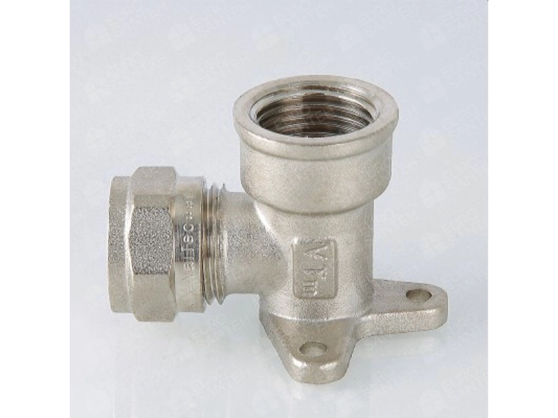 Угол для металлопласта с креплением (водорозетка) d20 мм х 3/4