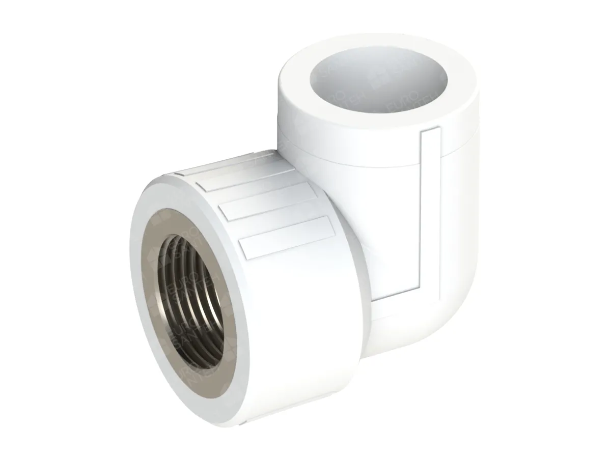 Polypropylene corner (PPR) F d.32x 1, front view