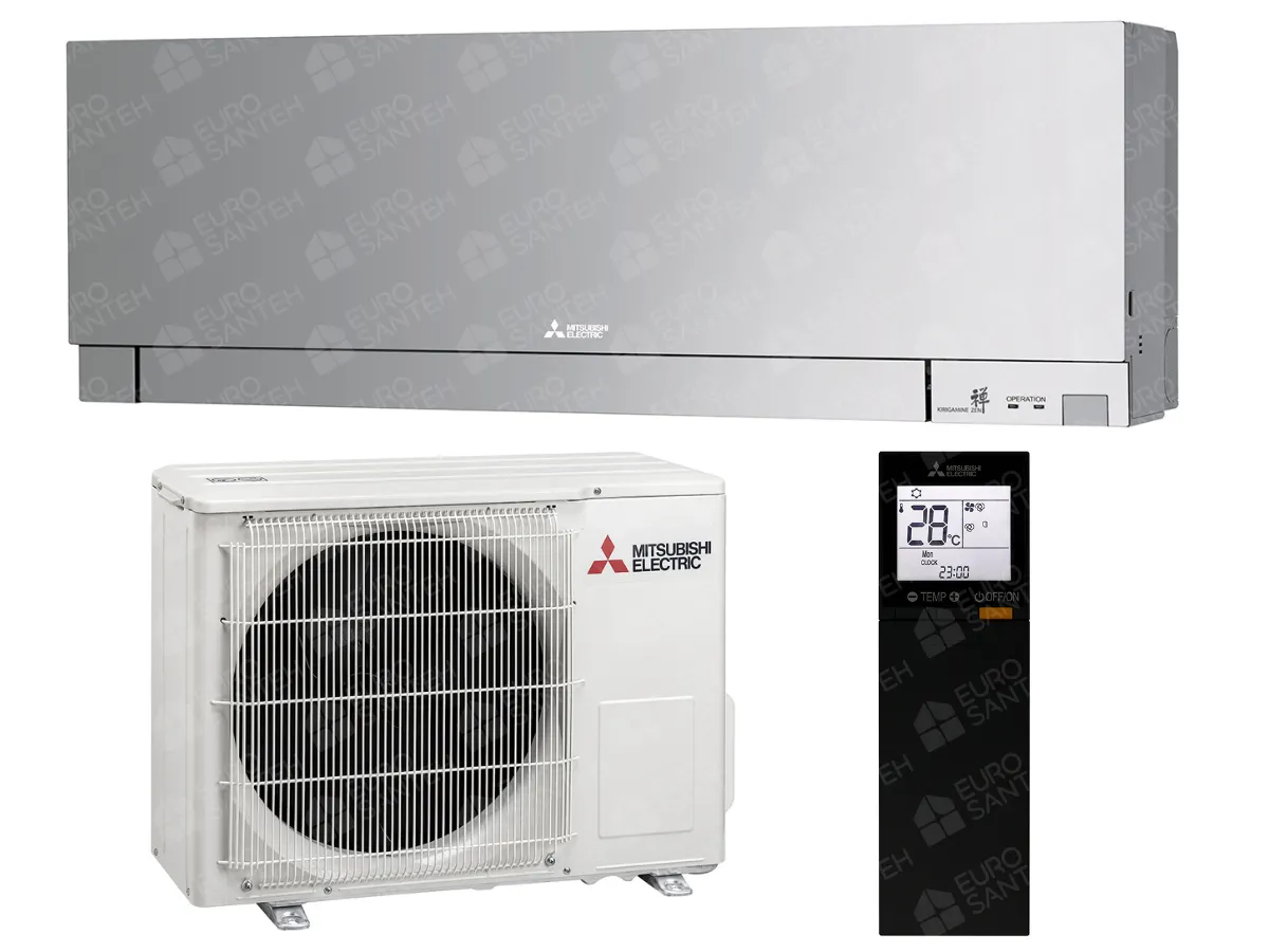 Кондиционер LUX DESIGN Mitsubishi Electric MSZ-EF50VGKS  MUZ-EF50VG (жемчужно-серый)