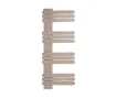 LOJIMAX designer towel warmer, NUMMO collection, front view 