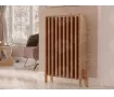 FLOOR STANDING ALUMINUM RADIATOR GRANDE LUX height 500 mm. width 1610 mm. white mat