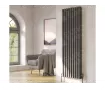 Designer radiator LOJIMAX, collection  VOLE height 1200 mm. width 444 mm. white mat