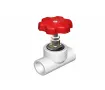 Polypropylene valve (PPR) d.25, side view