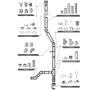 45 ° insulated angle for SOLINOX chimney d.200-250 (stainless steel 304/304)