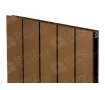 Designer radiator LOJIMAX KALSEDON DOUBLE, close-up view