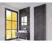 Designer radiator LOJIMAX, collection  CAST PLUS height 900 mm. width 1512 mm. black mat