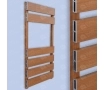 Design heated towel rail LOJIMAX, collection BENOIT 500 mm. 1190 mm.