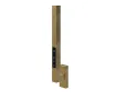 Uscător de prosoape de design CARISA, colecția MAXIM, 1500x30 mm, Brushed brass