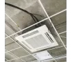 Standard installation of cassette air conditioners with a capacity of 36000 BTU (10.0 - 12.0 kW)