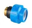 Brass compression adapter PN 10 bar, d. 50 x 1.1/2 (male)