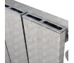 Design radiator LOJIMAX, collection KALSEDON 300 mm. 2465 mm.