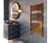 Design heated towel rail LOJIMAX, collection PERLA 600 mm. 1200 mm.