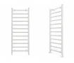 Uscător de prosoape de design CARISA, colecția LARA L, 1200x485 mm, ALB