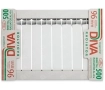 Bimetal radiator DIVA H501