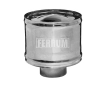 Дождевик с ветрозащитой FERRUM д.115 мм (inox 430/0,5 мм)