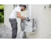 Standard installation of air conditioning with a capacity of 24000 BTU (6.2 - 7.2 kW)