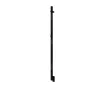Uscător de prosoape de design CARISA, colecția MAXIM, 1500x30 mm, Negru