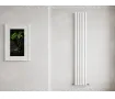Дизайнерский радиатор CARISA коллекция TALLIS DOUBLE 1800x350 мм, Белый