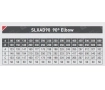 Угол дымоходный утепленный 90° SOLINOX d.130-180 (inox 316L/304)