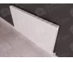 Designer radiator LOJIMAX, collection  LOVA height 1000 mm. width 1196 mm. white mat