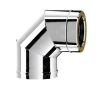 90 ° insulated angle for SOLINOX chimney d.150-200 (stainless steel 304/304)