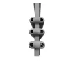 Designer towel warmer LOJIMAX VERO collection, close-up view