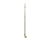 Uscător de prosoape de design CARISA, colecția DANTE, 1500x32 mm, Brushed brass