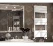 Uscător de prosoape de design LOJIMAX colecția CALVIN 1000x600 mm, Alb