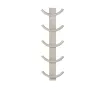 LOJIMAX designer towel warmer, OXY collection, front view 