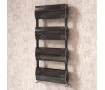 Design heated towel rail LOJIMAX, collection LIA DOUBLE PLUS 600 mm. 700 mm.